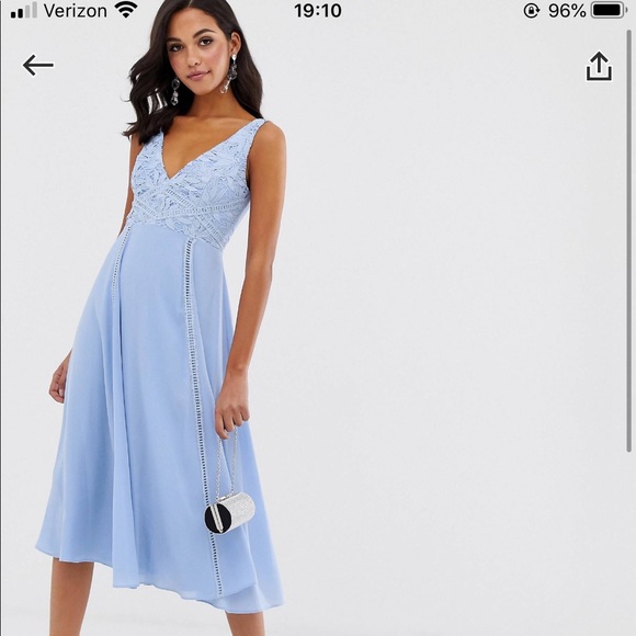 Light blue dress - Picture 3 of 3